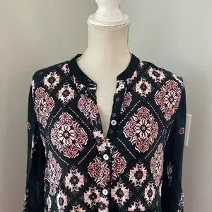 Amanda’s Collection | Dresses | Amandas Collection Black Floral Boho ...